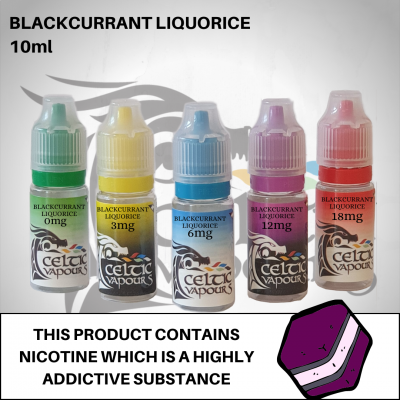 Blackcurrant Liquorice 10ml 